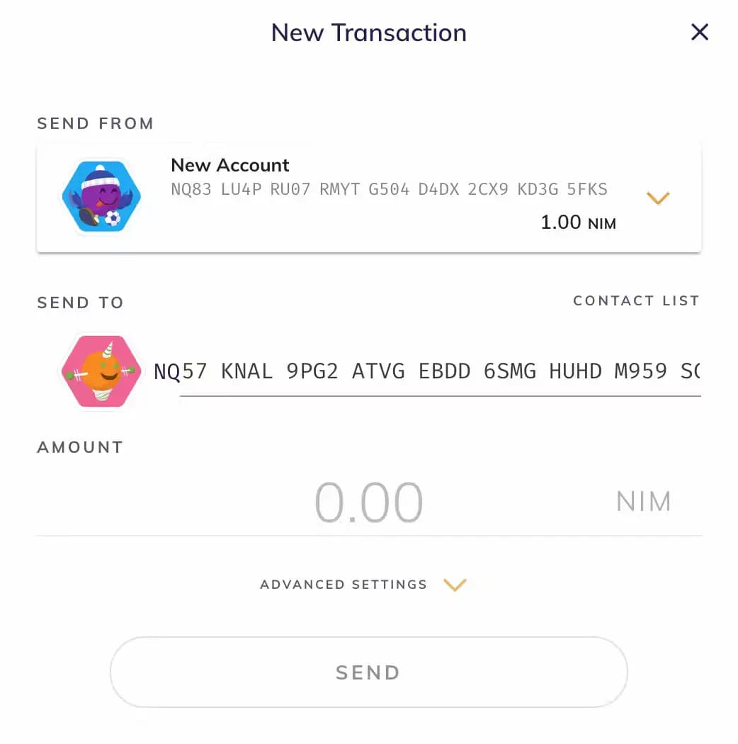 Traditional vs Nimiq Identicons